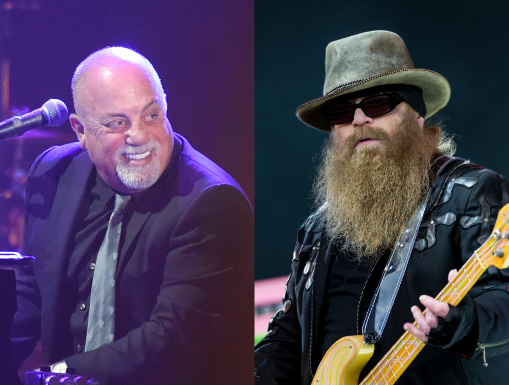 Billy Joel and Dusty Hill