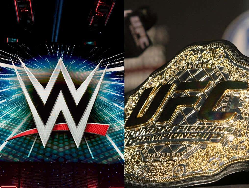 WWE and UFC logos