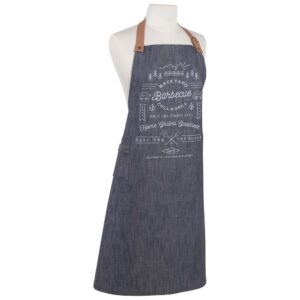 demin bbq apron